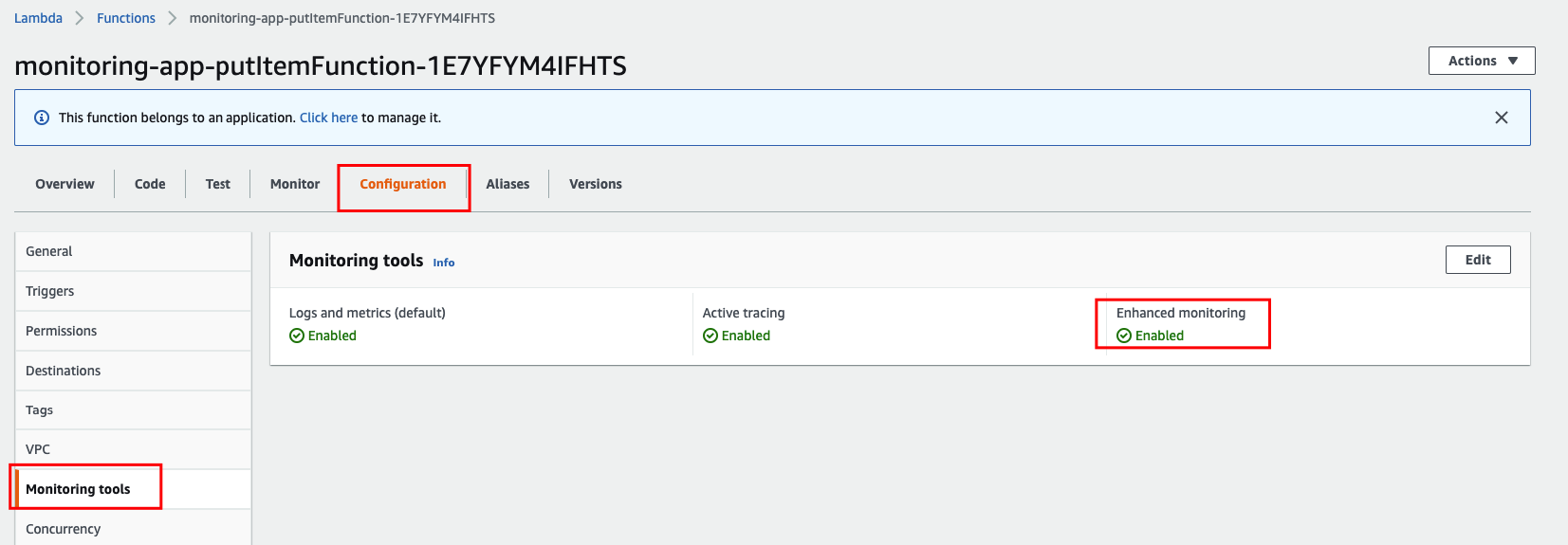 Lambda Insights